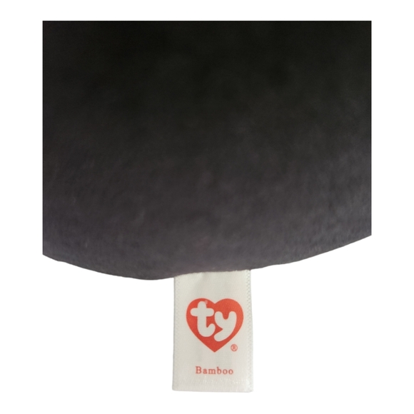 NWT - Squish-A-Boos TY Beanie Panda Bear BAMBOO 8" inch  Plush - Picture 4 of 4